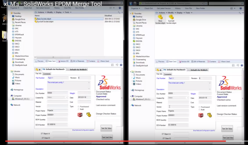 EPDM Merge tool